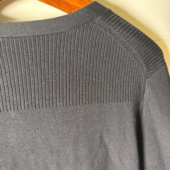 Maria Di Ripabianca Cardigan Short Sleeve- Twin Sweater Set Black Sz 8 - Picture 6 of 14